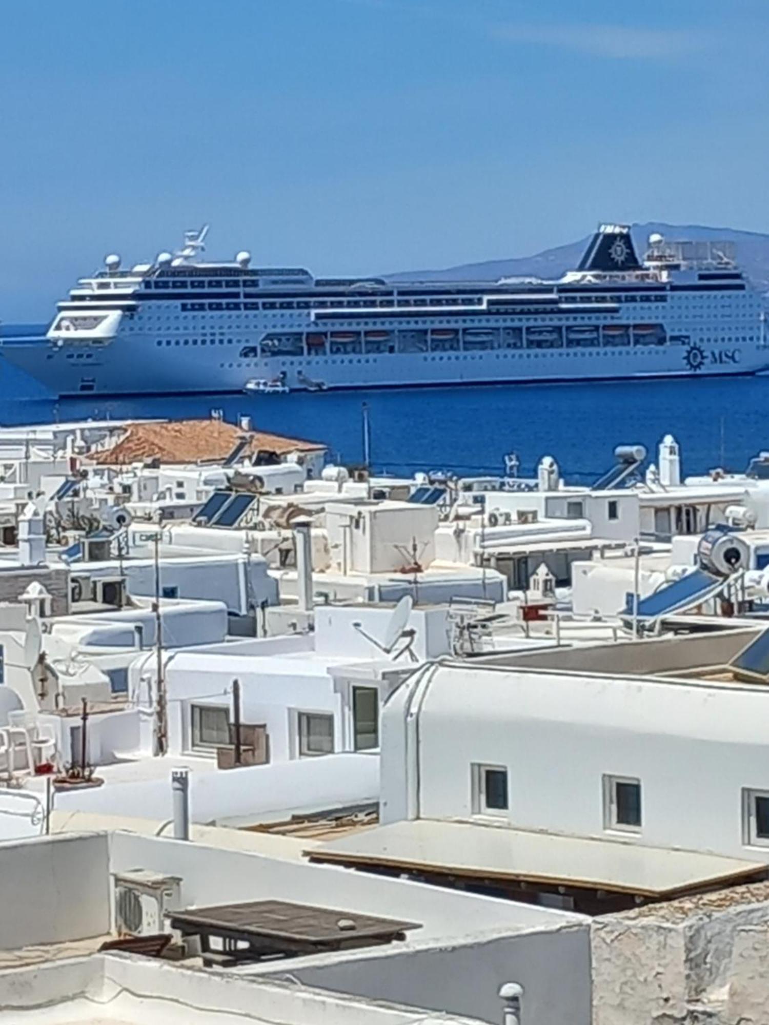 Alex Oldtown Sea View Rooms And Appartments Mykonos Town Oda fotoğraf